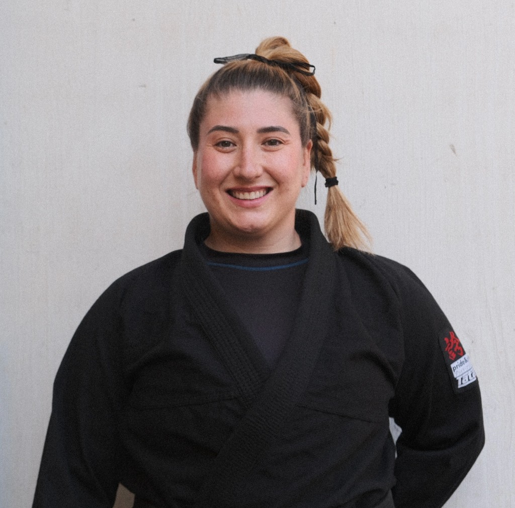 Emi Miller, black belt co-founder of Combat Country Club